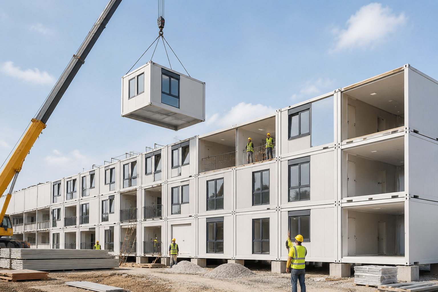 模块化建筑引领未来：志特新材的市场表现与行业趋势配图